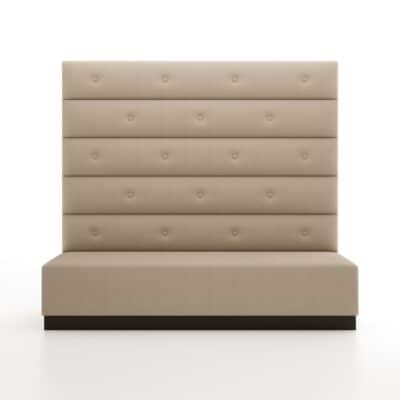 Regina high-back banquette by Jamie Stern Furniture