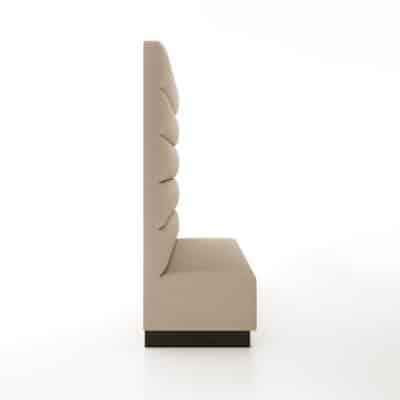 Regina high-back banquette by Jamie Stern Furniture