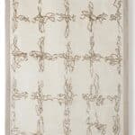 Leather Border Area Rug | Ramie by Moshari Studio