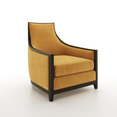 The Raymond Lounge Chair’s design is at once attention-grabbing and stylish as well as elegantly restrained. I