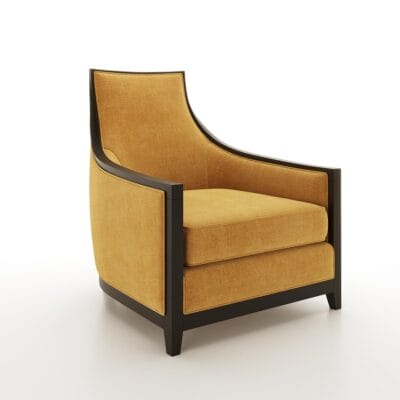 The Raymond Lounge Chair’s design is at once attention-grabbing and stylish as well as elegantly restrained. I