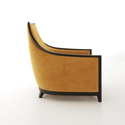 The Raymond Lounge Chair’s design is at once attention-grabbing and stylish as well as elegantly restrained. I