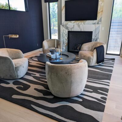 Residential wool rug by Jamie Stern Carpets