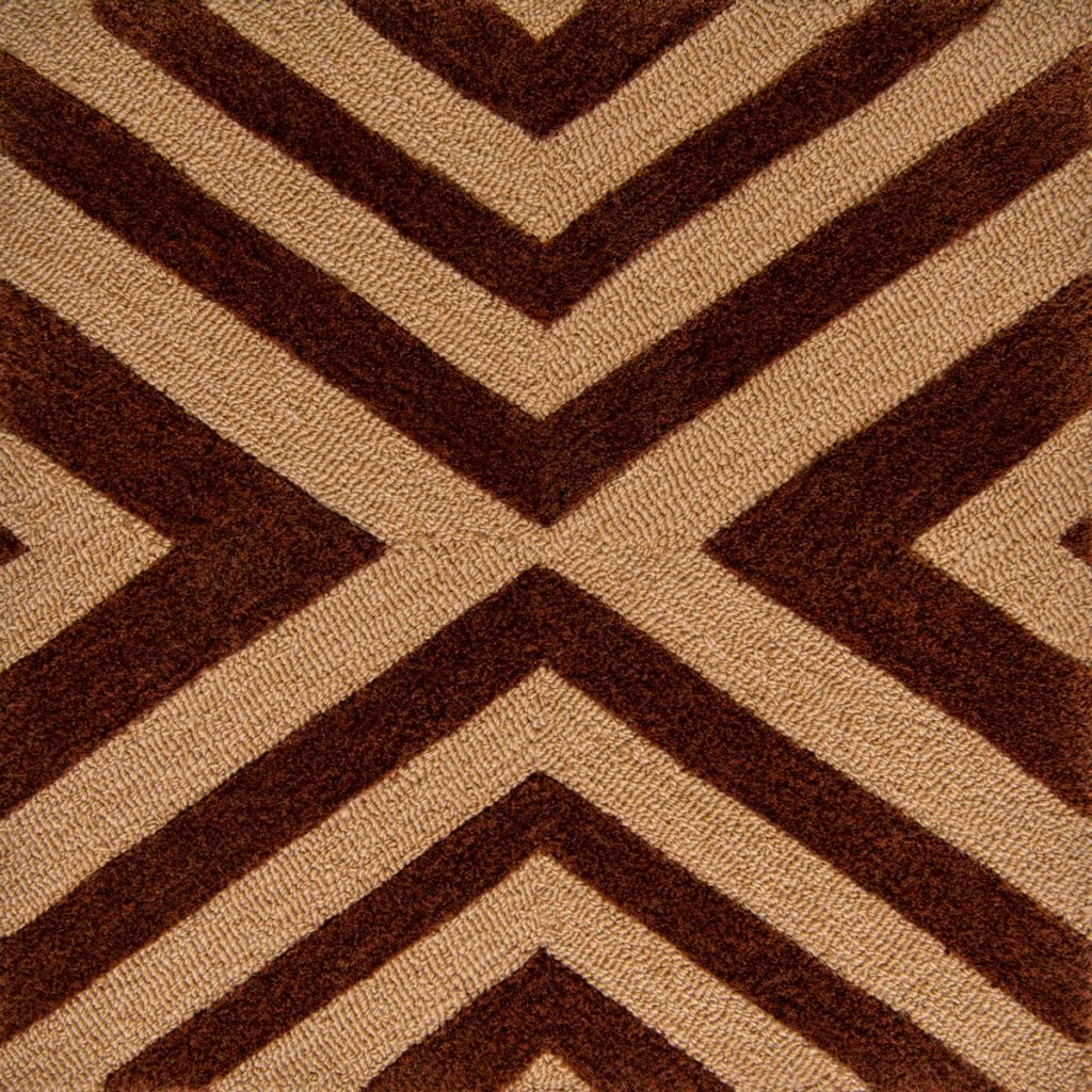 Rio is a brown modern rug design by Jamie Stern Carpets