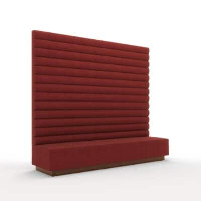 salter tall back banquette