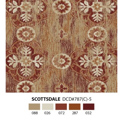 scottsdale floral traditional carpet
