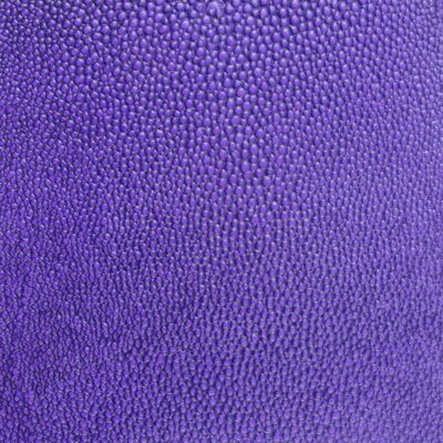 Shagreen Leather in Ultra Violet color