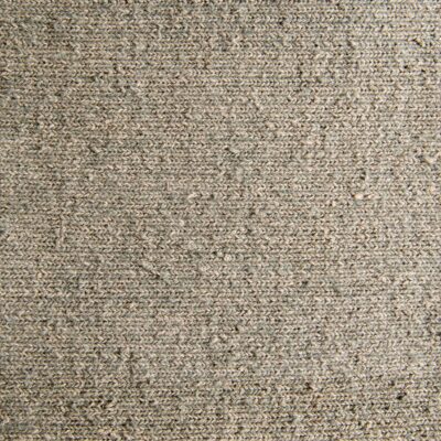 The Soumak Weave area rug from Jamie Stern is made of 100% linen and can be made in any custom color or size.