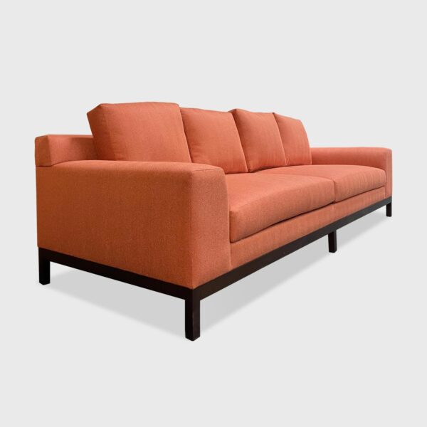 Sullivan Sofa upholstered in Vice Versa Honeysuckle Fabric