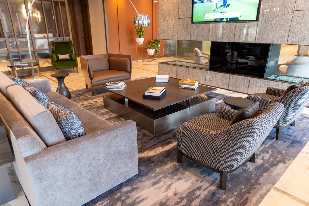 Custom Hospitality Furniture, Carpet & Leather - Jamie Stern Design