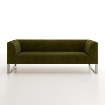 Thorne metal leg sofa by Jamie Stern Furniture