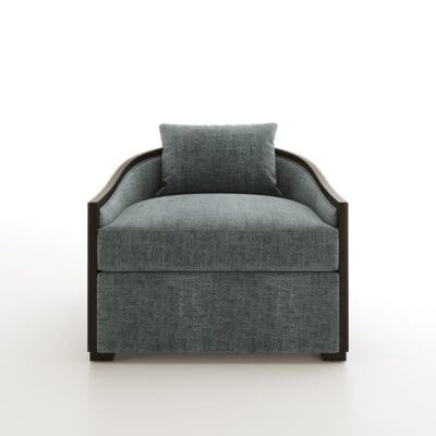 Toscana Barrel Back Lounge Chair from Jamie Stern