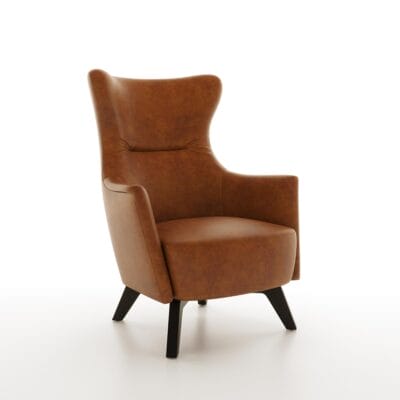 The Upton Lounge Chair from Jamie Stern