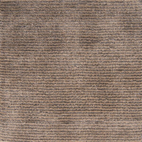 textural striped rug by Jamie Stern Carpets