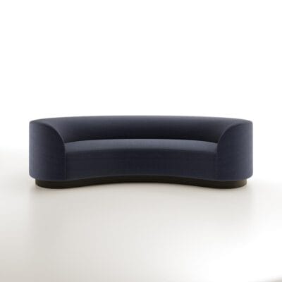 Wescott curved sofa by Jamie Stern Furniture