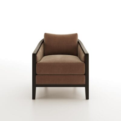 The Westley exposed wood chair by Jamie Stern Furniture