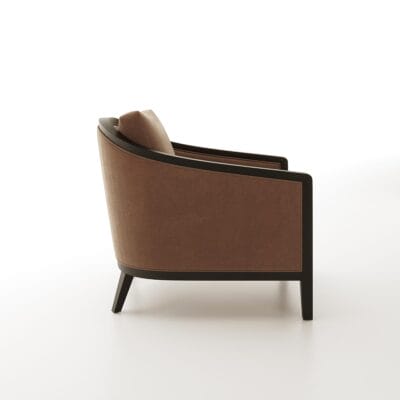 The Westley exposed wood chair by Jamie Stern Furniture