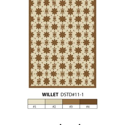 Willet is a traditional rug design by Jamie Stern Carpets