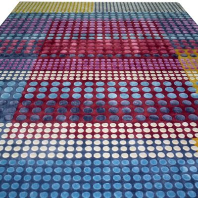 Zongo is acontemporary design area rug by Jamie Stern